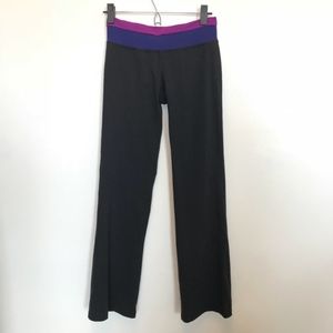 Patagonia | Black & Purple Yoga Pants